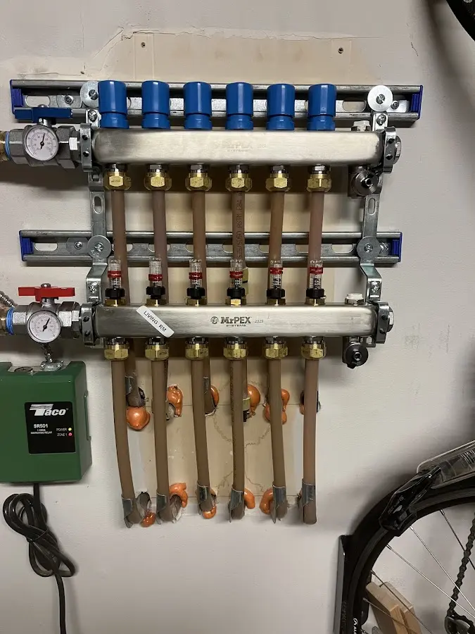 Plumber performing Leak Detection at a residential property in Lely Resort